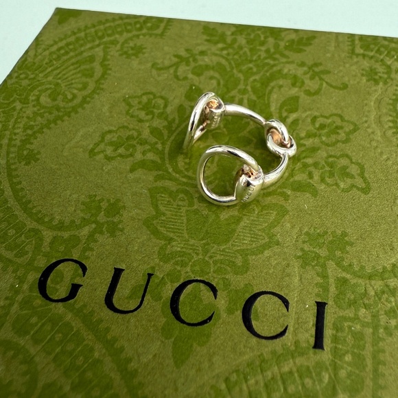 GUCCI 781137 Silver AG925 Earring Ear Cuff - Picture 9 of 13